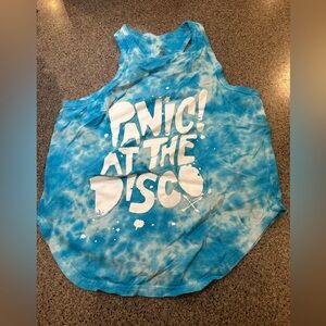 Head Blue Tie-Dye Tank Top